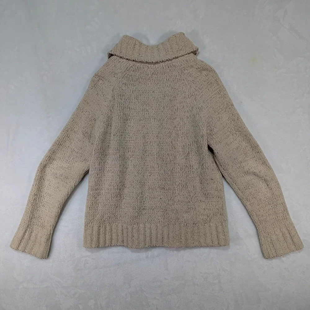 Lee Full Zip Cardigan Womens‎ M Brown Cottagecore Indie Sleaze Light Academia